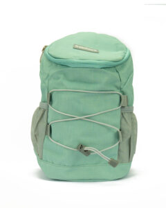 Urban Picks Polyster Drawstring Lace-up Backpack for Kids and Adult - Water Resistant Bag with High Quality Zipper, Adjustable Lace up and Shoulder Strap (Green, 30 cm X 19 cm X 12 cm)