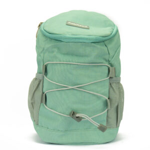 Urban Picks Polyster Drawstring Lace-up Backpack for Kids and Adult - Water Resistant Bag with High Quality Zipper, Adjustable Lace up and Shoulder Strap (Green, 30 cm X 19 cm X 12 cm)