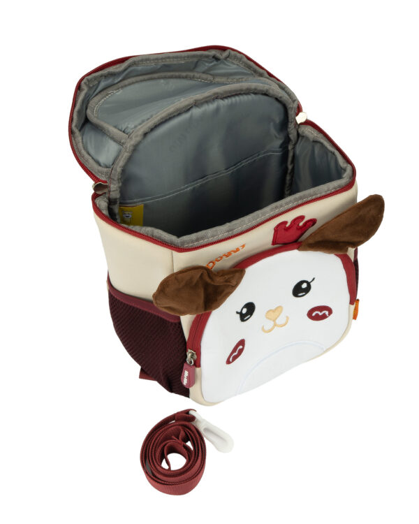 Urban Picks Cute Doggy Kids Backpack – Bag with High-Quality Zippers & Adjustable Straps (Pink, 28 X 24 X 15 cm) - Image 9