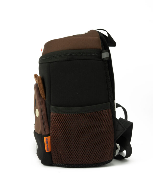 Urban Picks Cute Brown Bear Kids Backpack – Bag with High-Quality Zippers & Adjustable Straps (Brown, 28 X 24 X 14.5 cm) - Image 7